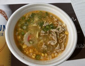 肉煮込みバター生姜味噌ラーメン